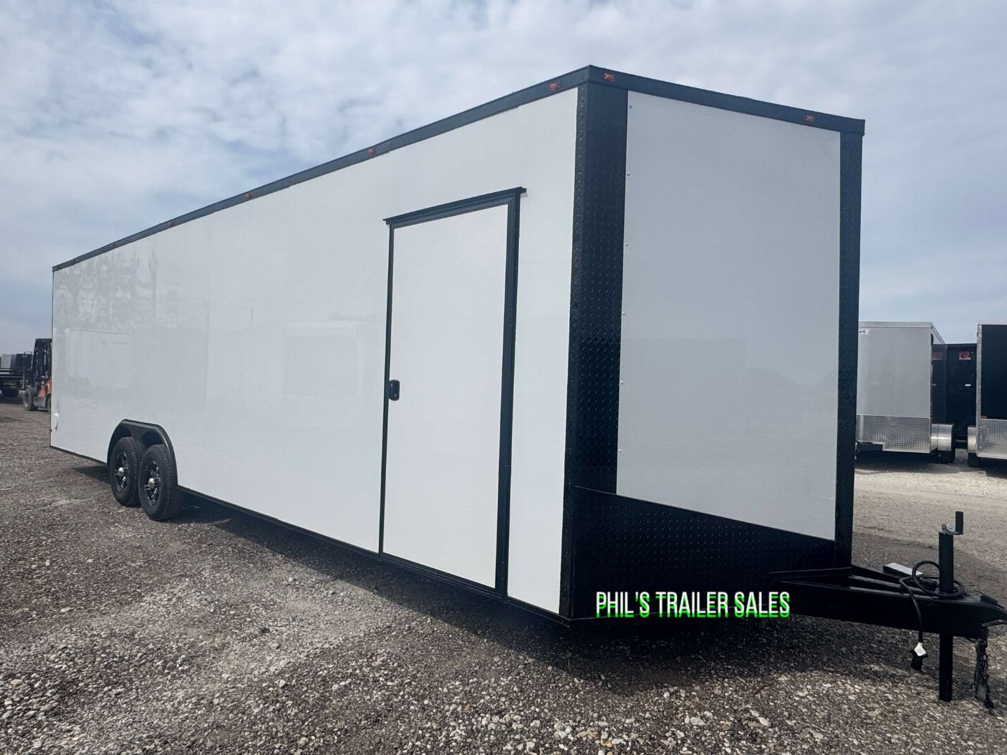 New 2025 8.5X28 CAR HAULER WITH ESCAPE DOOR Cargo / Enclosed Trailer