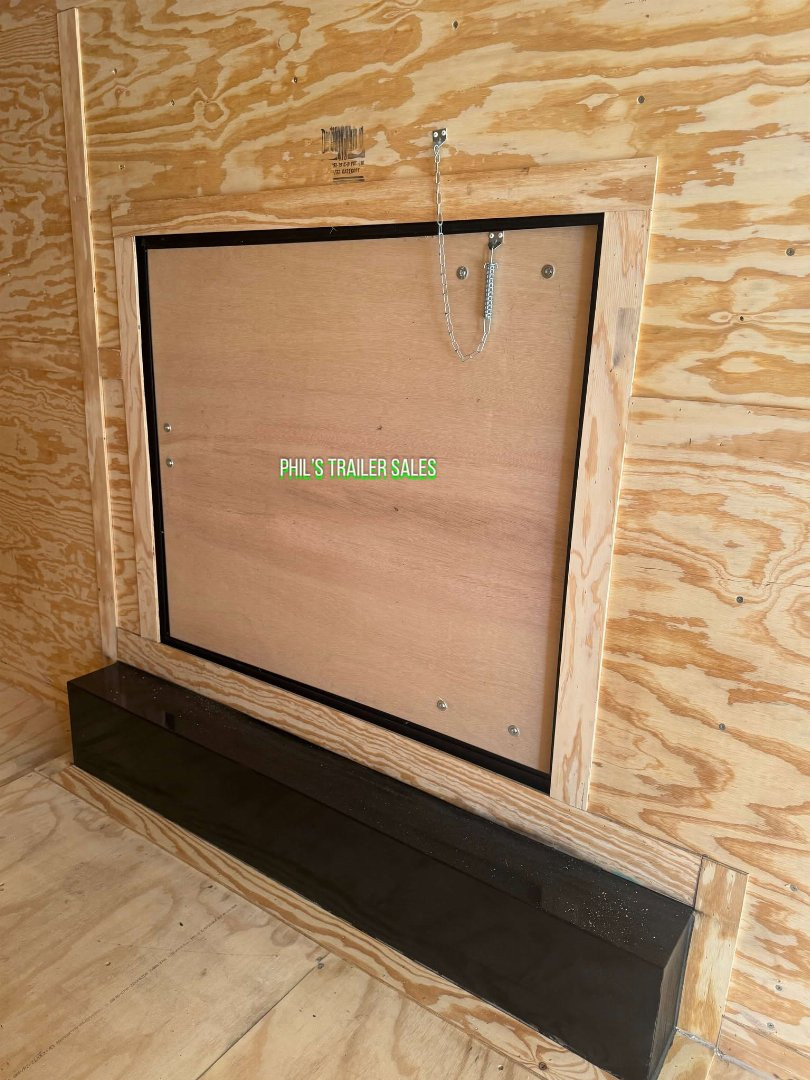 New 2025 8.5X28 CAR HAULER WITH ESCAPE DOOR Cargo / Enclosed Trailer