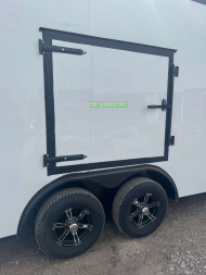 New 2025 8.5X28 CAR HAULER WITH ESCAPE DOOR Cargo / Enclosed Trailer