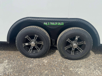 New 2025 8.5X28 CAR HAULER WITH ESCAPE DOOR Cargo / Enclosed Trailer