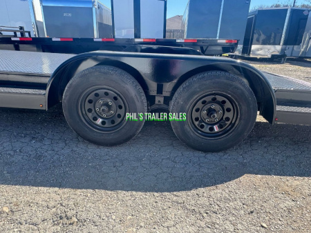 New 2025 STANLEY TRAILERS 83X20 STEEL DECK OPEN CAR HAULER 83X20 Car Hauler SPLIT TAIL / TONGUE BOX / DEXTER AXLES