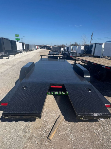 New 2025 STANLEY TRAILERS 83X20 STEEL DECK OPEN CAR HAULER 83X20 Car Hauler SPLIT TAIL / TONGUE BOX / DEXTER AXLES
