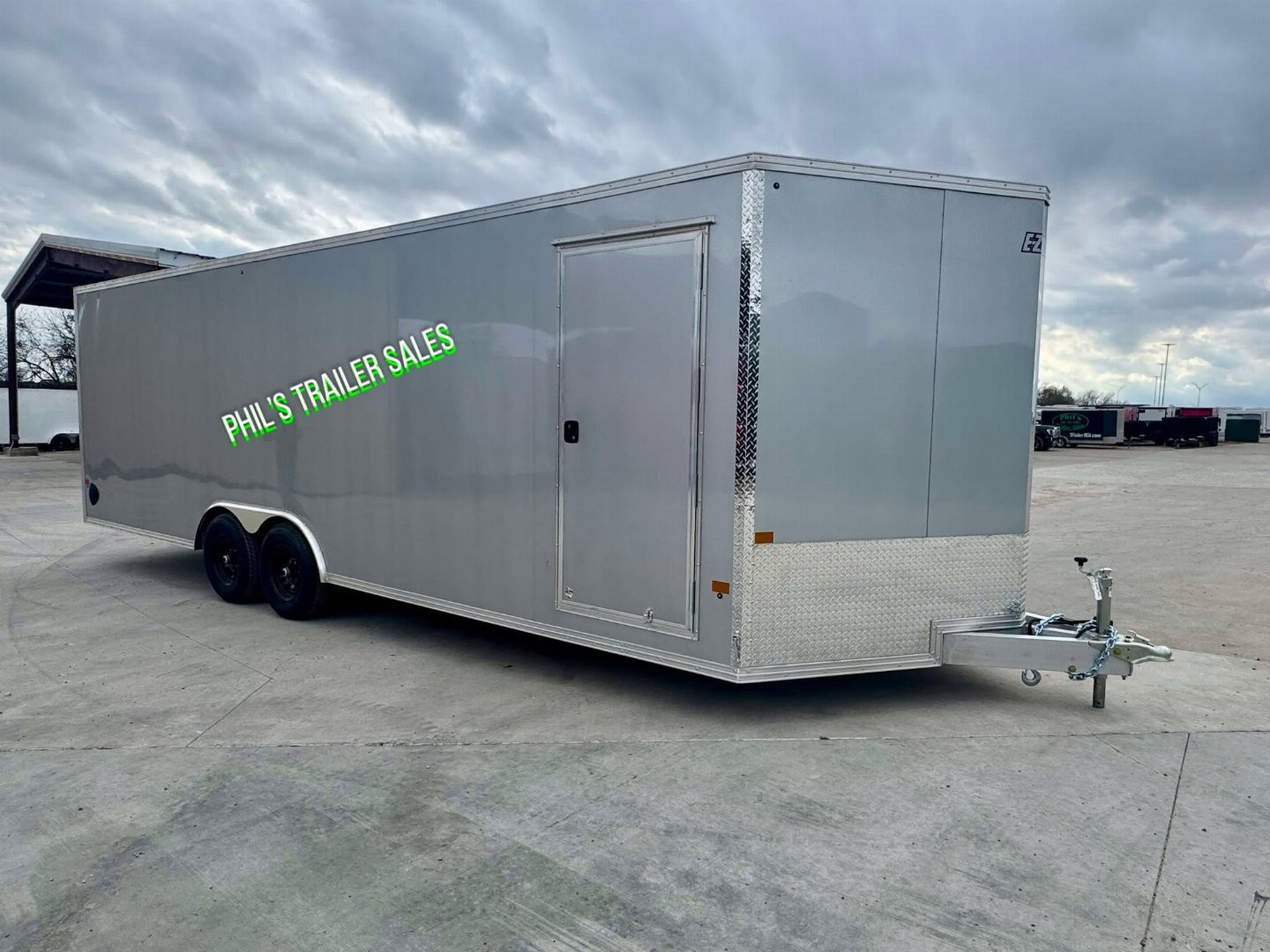 New 2025 E-Z Hauler 24' ALL ALUMINUM Cargo / Enclosed Trailer CAR HAULER