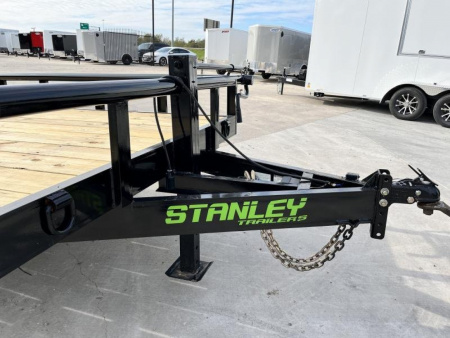 New 2025 STANLEY TRAILERS NEW 83X16 EQUIPMENT TRAILER HAULER OPEN TRAILER UTILITY Utility Trailer