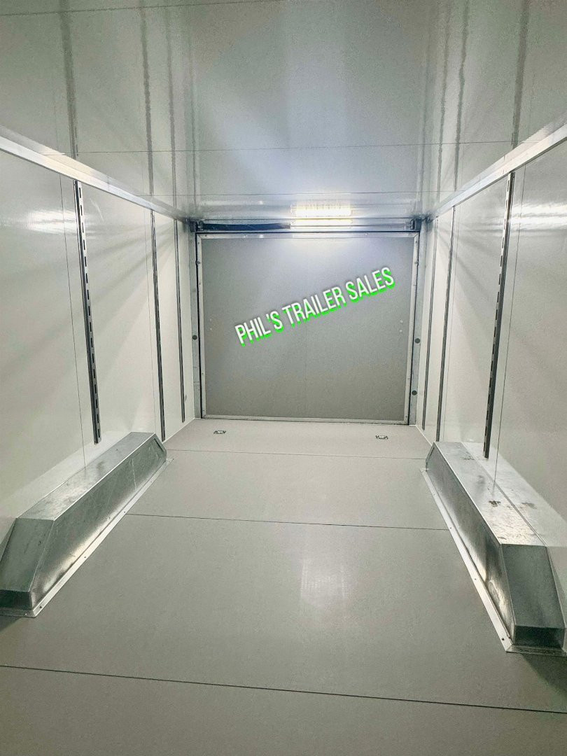 New Cell-Tech Trailers **CABLELESS RAMP 85X20 HEAVY DUTY ENCLOSED TRAILER CAR HAULER CARGO TRAILER 7000 LB AXLES Cargo / Enclosed Trailer