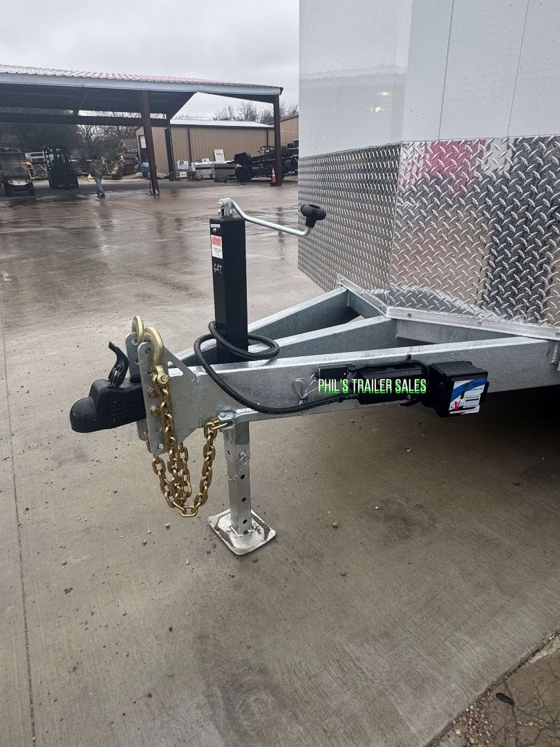 New Cell-Tech Trailers **CABLELESS RAMP 85X20 HEAVY DUTY ENCLOSED TRAILER CAR HAULER CARGO TRAILER 7000 LB AXLES Cargo / Enclosed Trailer