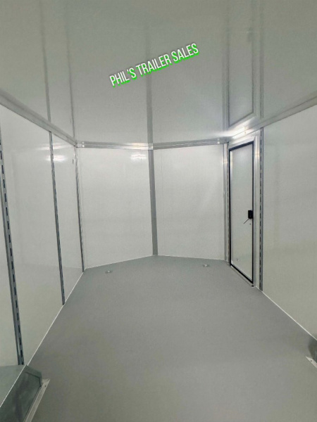 New Cell-Tech Trailers **CABLELESS RAMP 85X20 HEAVY DUTY ENCLOSED TRAILER CAR HAULER CARGO TRAILER 7000 LB AXLES Cargo / Enclosed Trailer