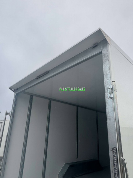 New Cell-Tech Trailers **CABLELESS RAMP 85X20 HEAVY DUTY ENCLOSED TRAILER CAR HAULER CARGO TRAILER 7000 LB AXLES Cargo / Enclosed Trailer