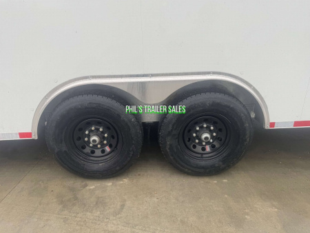 New Cell-Tech Trailers **CABLELESS RAMP 85X20 HEAVY DUTY ENCLOSED TRAILER CAR HAULER CARGO TRAILER 7000 LB AXLES Cargo / Enclosed Trailer