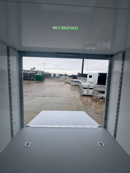 New Cell-Tech Trailers **CABLELESS RAMP 85X20 HEAVY DUTY ENCLOSED TRAILER CAR HAULER CARGO TRAILER 7000 LB AXLES Cargo / Enclosed Trailer