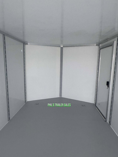 New Cell-Tech Trailers **CABLELESS RAMP 85X20 HEAVY DUTY ENCLOSED TRAILER CAR HAULER CARGO TRAILER 7000 LB AXLES Cargo / Enclosed Trailer