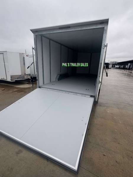 New Cell-Tech Trailers **CABLELESS RAMP 85X20 HEAVY DUTY ENCLOSED TRAILER CAR HAULER CARGO TRAILER 7000 LB AXLES Cargo / Enclosed Trailer