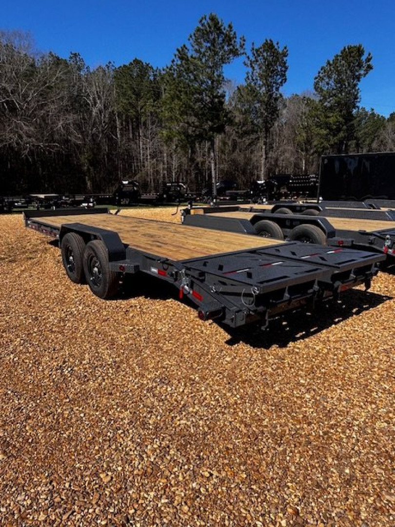 New 2025 Iron Bull 83"X24' 14K EQUIPMENT HAULER- TOOL BOX- RAMPAGE RAMPS- 8" I BEAM FRAME