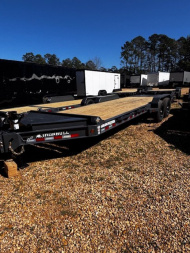 New 2025 Iron Bull 83 X22  14K EQUIPMENT HAULER- RAMPAGE RAMPS- TOOL BOX- 8  I BEAM FRAME
