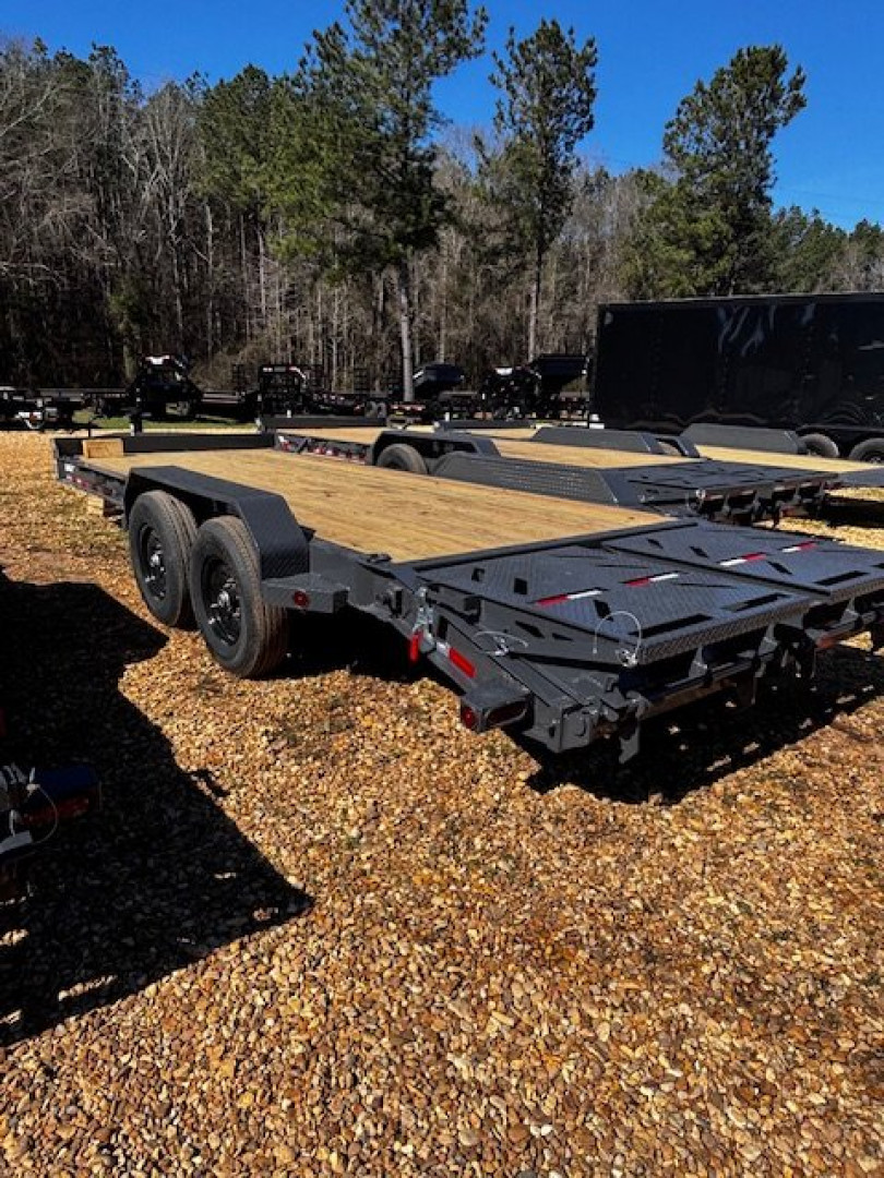 New 2025 Iron Bull 83"X20' 14K EQUIPMENT HAULER- RAMPAGE RAMPS- TOOL BOX- 8" BEAM FRAME