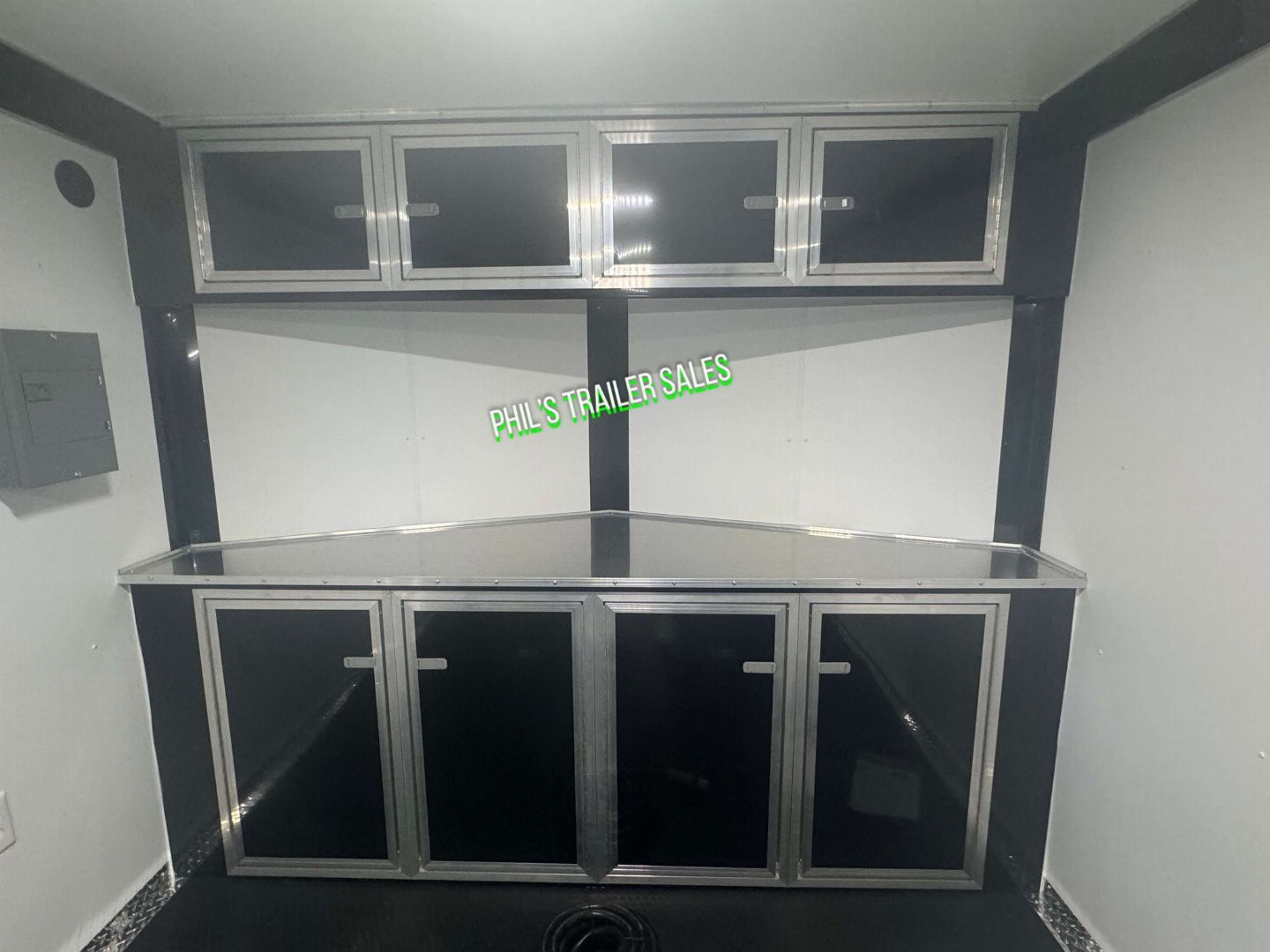 New 2025 RC Trailers 8.5X24 Car / Racing Trailer FULL ESCAPE DOOR WITH REMOVABLE FENDER TORSION AXLES