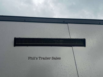 New 2025 RC Trailers 8.5X24 Car / Racing Trailer FULL ESCAPE DOOR WITH REMOVABLE FENDER TORSION AXLES