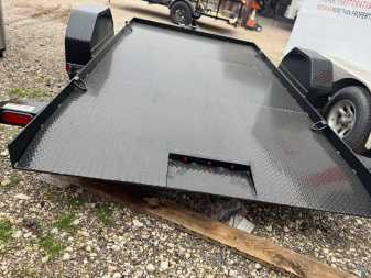 New 12' SCISSOR LIFT TRAILER 7 K AXLE Top Hat Trailers Equipment TrailER TILT