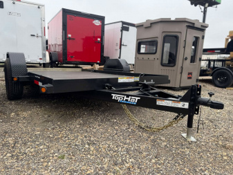 New 12' SCISSOR LIFT TRAILER 7 K AXLE Top Hat Trailers Equipment TrailER TILT