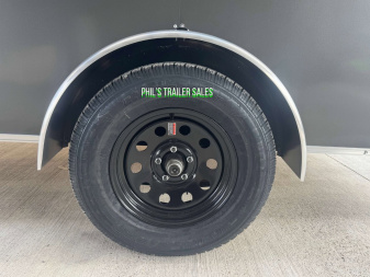 New HAULMARK PASSPORT 6X12 6' 6 INTERIOR Enclosed Cargo Trailer D SERIES SEMI SCREWLESS EXTERIOR