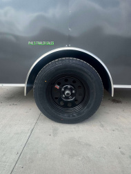 New HAULMARK PASSPORT 6X12 6' 6 INTERIOR Enclosed Cargo Trailer D SERIES SEMI SCREWLESS EXTERIOR