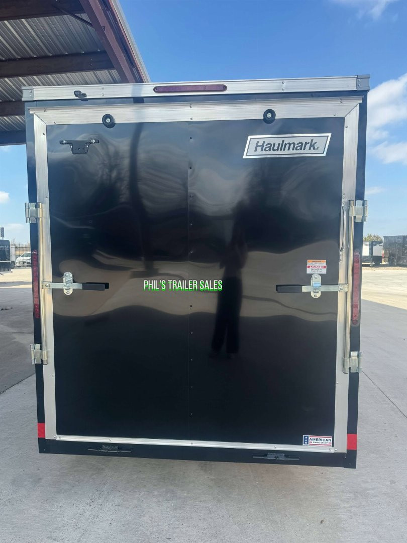 New HAULMARK PASSPORT 6X12 6' 6 INTERIOR Enclosed Cargo Trailer D SERIES SEMI SCREWLESS EXTERIOR