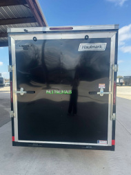 New HAULMARK PASSPORT 6X12 6' 6 INTERIOR Enclosed Cargo Trailer D SERIES SEMI SCREWLESS EXTERIOR