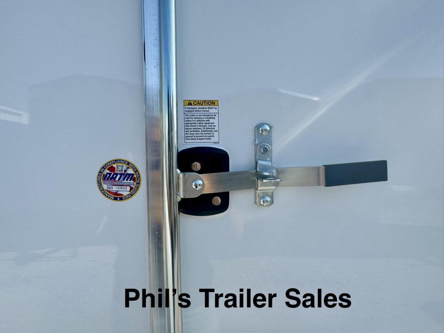 New Pace American 7X14 6'6'' INTERIOR Cargo / Enclosed Trailer SCREWLESS EXTERIOR