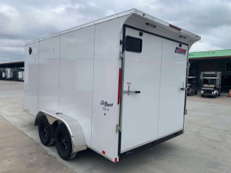 New Pace American 7X14 6'6'' INTERIOR Cargo / Enclosed Trailer SCREWLESS EXTERIOR