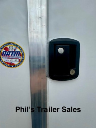 New Pace American 7X14 6'6'' INTERIOR Cargo / Enclosed Trailer SCREWLESS EXTERIOR