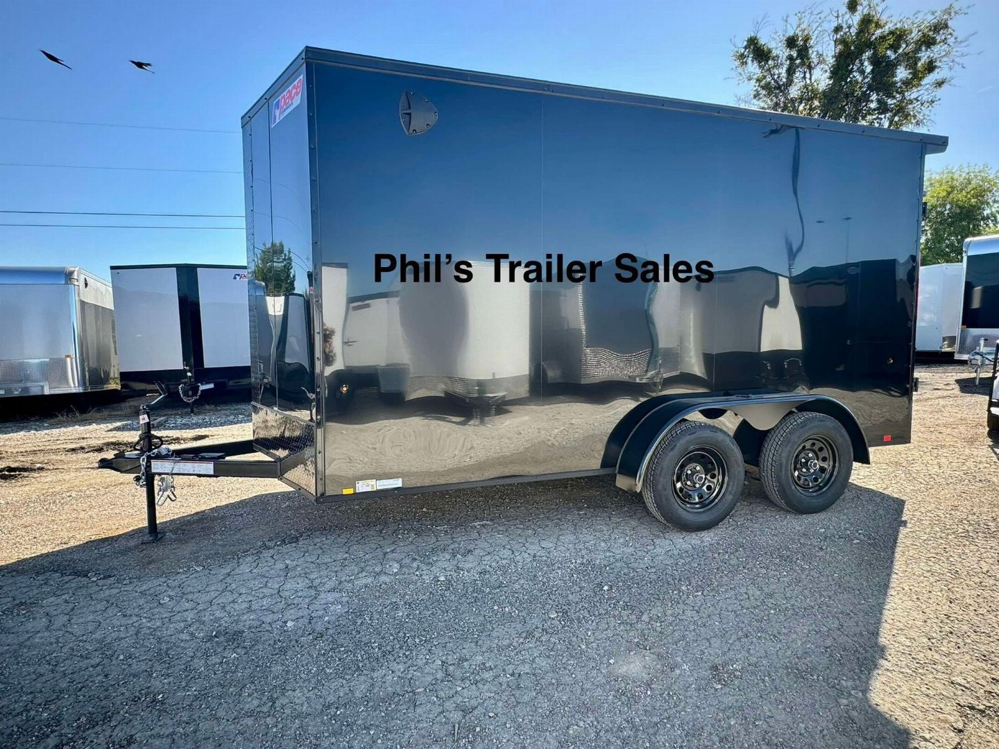 New 2025 Pace American 7X16 Cargo / Enclosed Trailer SCREWLESS EXTERIOR GREAT FOR GRAPHICS! REAR WING!! ONLY 1 AVAILABLE AT THIS PRICE!