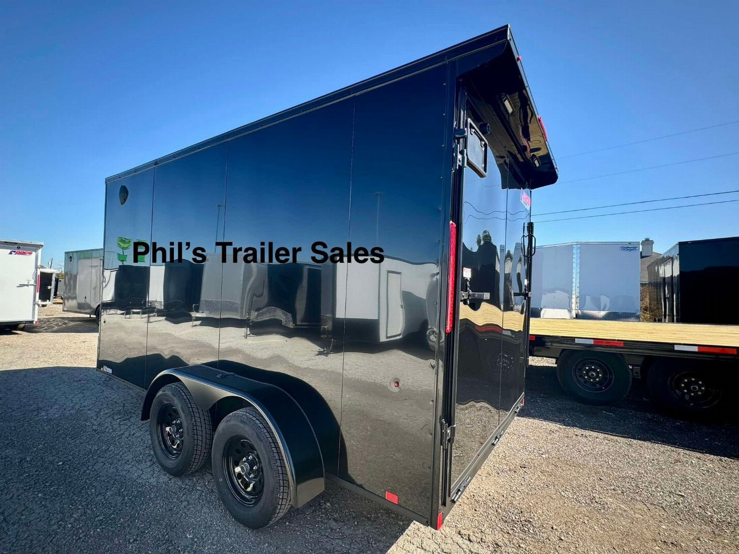 New 2025 Pace American 7X16 Cargo / Enclosed Trailer SCREWLESS EXTERIOR GREAT FOR GRAPHICS! REAR WING!! ONLY 1 AVAILABLE AT THIS PRICE!