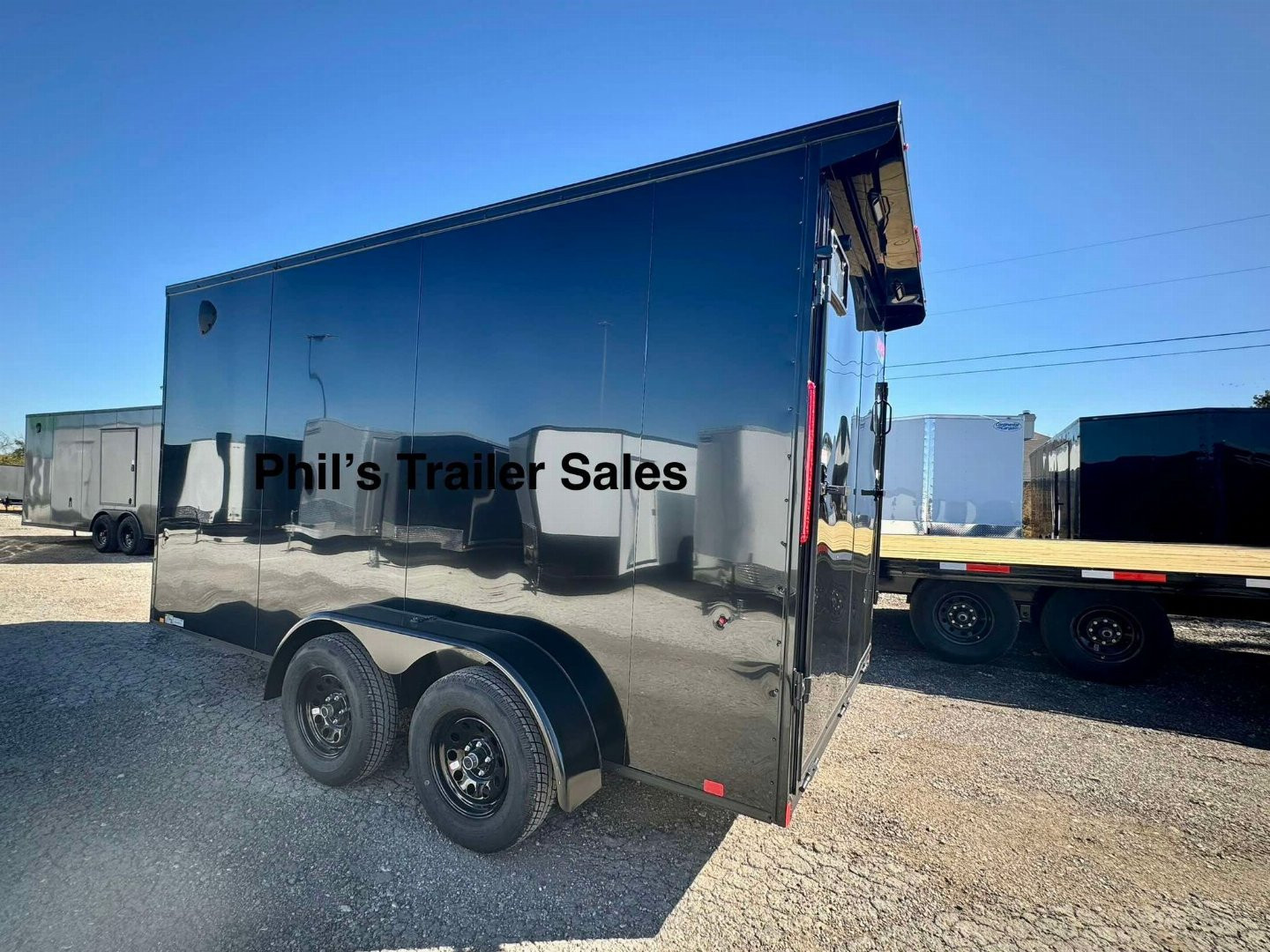 New 2025 Pace American 7X16 Cargo / Enclosed Trailer SCREWLESS EXTERIOR GREAT FOR GRAPHICS! REAR WING!! ONLY 1 AVAILABLE AT THIS PRICE!