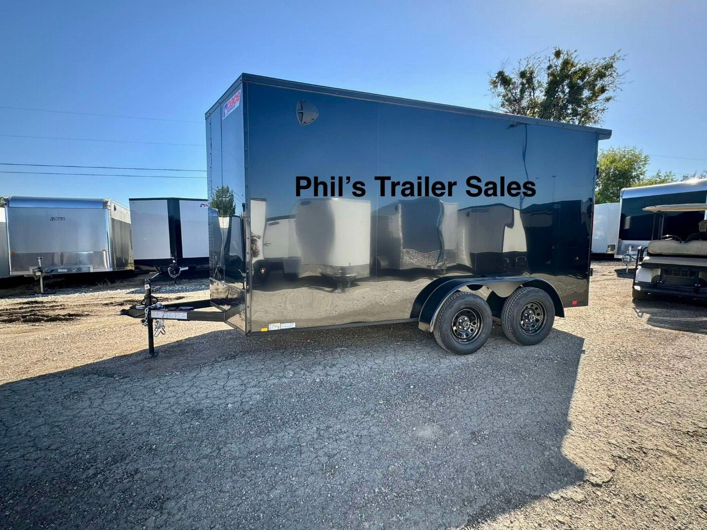 New 2025 Pace American 7X16 Cargo / Enclosed Trailer SCREWLESS EXTERIOR GREAT FOR GRAPHICS! REAR WING!! ONLY 1 AVAILABLE AT THIS PRICE!