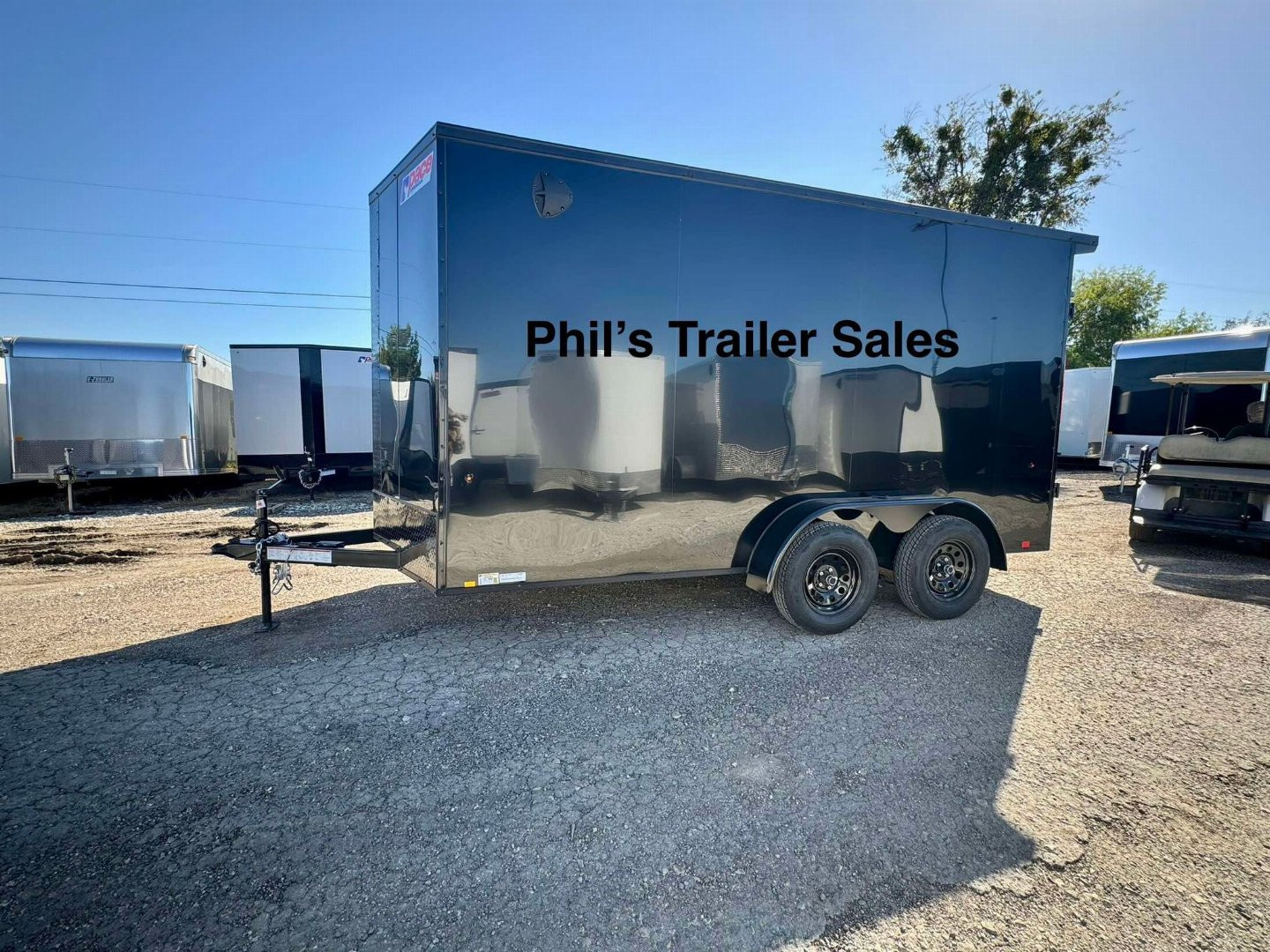 New 2025 Pace American 7X16 Cargo / Enclosed Trailer SCREWLESS EXTERIOR GREAT FOR GRAPHICS! REAR WING!! ONLY 1 AVAILABLE AT THIS PRICE!