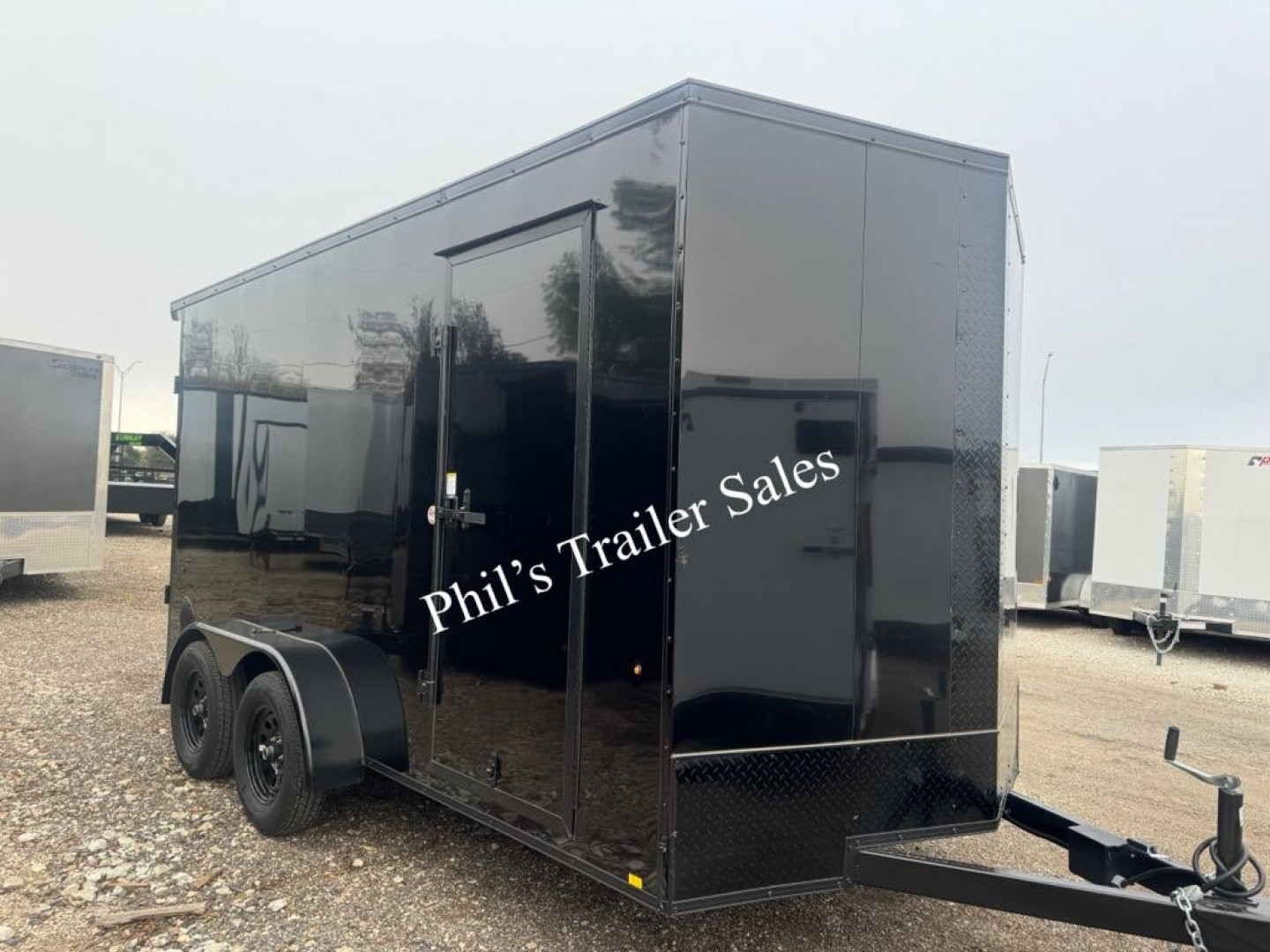 New 2025 Pace American 7X16 Cargo / Enclosed Trailer SCREWLESS EXTERIOR GREAT FOR GRAPHICS! REAR WING!! ONLY 1 AVAILABLE AT THIS PRICE!