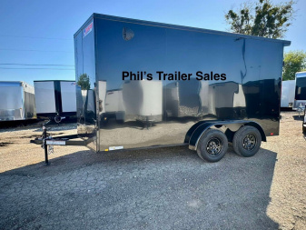 New 2025 Pace American 7X16 Cargo / Enclosed Trailer SCREWLESS EXTERIOR GREAT FOR GRAPHICS! REAR WING!! ONLY 1 AVAILABLE AT THIS PRICE!