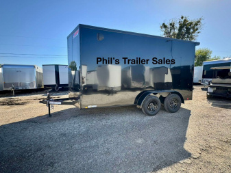 New 2025 Pace American 7X16 Cargo / Enclosed Trailer SCREWLESS EXTERIOR GREAT FOR GRAPHICS! REAR WING!! ONLY 1 AVAILABLE AT THIS PRICE!