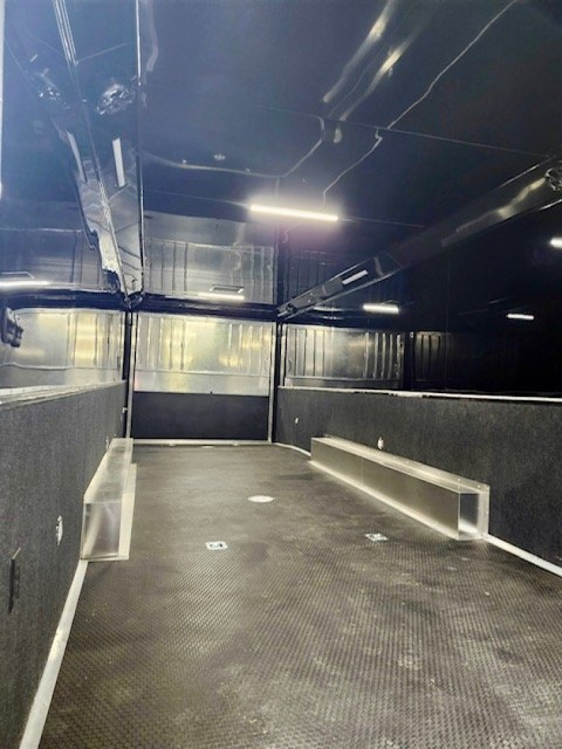 New 2025 Car / Racing Trailer BLACKOUT, 87" INTERIOR HEIGHT