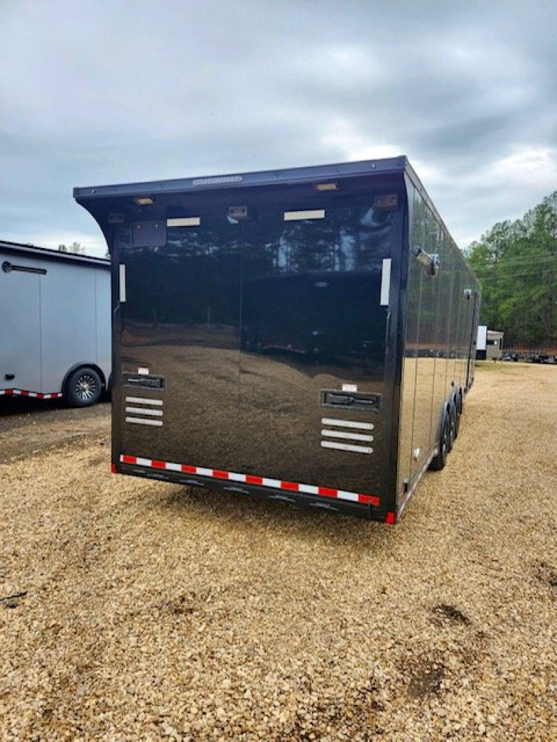 New 2025 Car / Racing Trailer BLACKOUT, 87" INTERIOR HEIGHT
