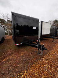 New 2025 Car / Racing Trailer BLACKOUT, 87" INTERIOR HEIGHT