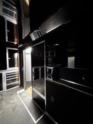 New 2025 Car / Racing Trailer BLACKOUT, 87" INTERIOR HEIGHT