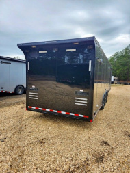 New 2025 Car / Racing Trailer BLACKOUT, 87" INTERIOR HEIGHT