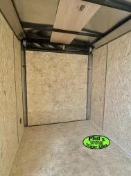 New 2025 Pace American 6x12 SCREWLESS EXTERIOR Cargo / Enclosed Trailer 6'6'' INTERIOR