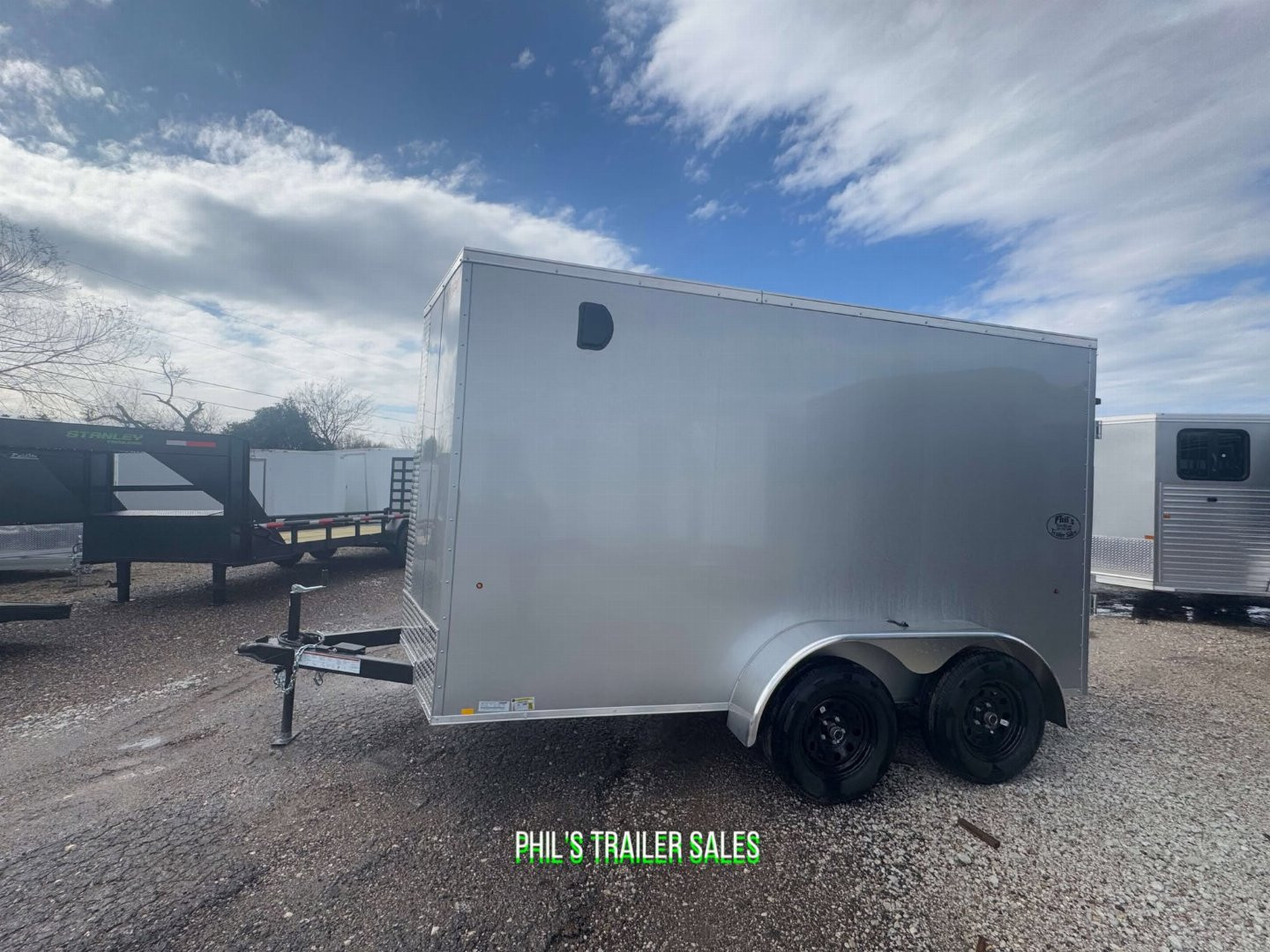 New 2025 Pace American 6x12 SCREWLESS EXTERIOR Cargo / Enclosed Trailer 6'6'' INTERIOR