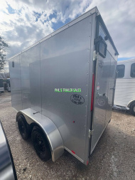 New 2025 Pace American 6x12 SCREWLESS EXTERIOR Cargo / Enclosed Trailer 6'6'' INTERIOR