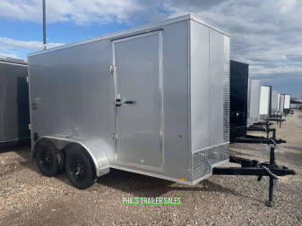 New 2025 Pace American 6x12 SCREWLESS EXTERIOR Cargo / Enclosed Trailer 6'6'' INTERIOR