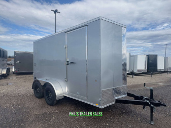 New 2025 Pace American 6x12 SCREWLESS EXTERIOR Cargo / Enclosed Trailer 6'6'' INTERIOR