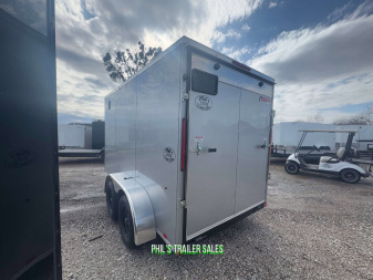 New 2025 Pace American 6x12 SCREWLESS EXTERIOR Cargo / Enclosed Trailer 6'6'' INTERIOR
