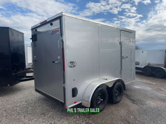 New 2025 Pace American 6x12 SCREWLESS EXTERIOR Cargo / Enclosed Trailer 6'6'' INTERIOR